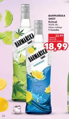 Kaufland Koktajl Barmańska Shot Kamikaze oferta