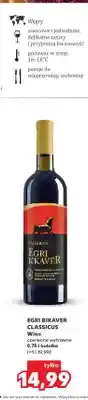 Kaufland Wino czerwone Egri Bikaver Classicus wytrawne oferta