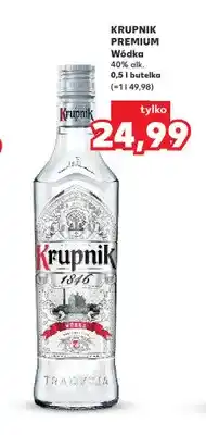 Kaufland Wódka Krupnik Premium oferta