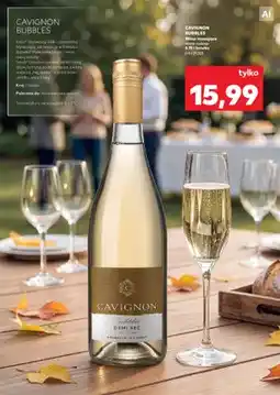Kaufland Wino musujące Cavignon Bubbles oferta