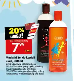 Twój Market Maziajki żel do kąpieli Ziaja guma balonowa oferta