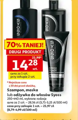 Auchan Szampon Syoss oferta