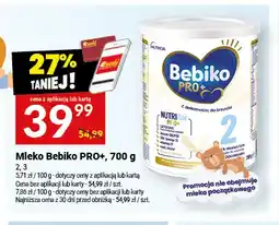 Twój Market Mleko Bebiko PRO+ 2 oferta