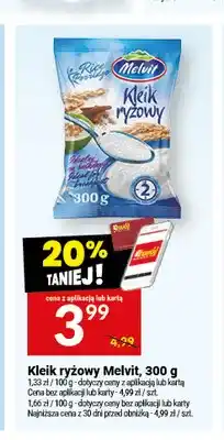 Twój Market Kleik ryżowy Melvit oferta