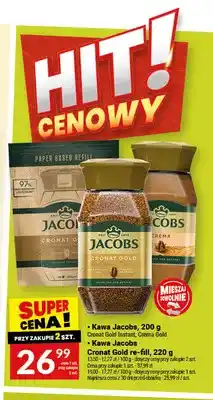 Twój Market Kawa rozpuszczalna Jacobs Cronat Gold Instant oferta