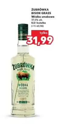 Kaufland Wódka smakowa Żubrówka Bison Grass oferta