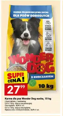 Twój Market Karma dla psa Wonder Dog sucha z kurczakiem oferta