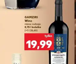 Kaufland Wino Gamziri oferta