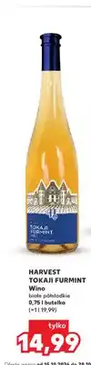 Kaufland Wino białe półsłodkie Tokaji Furmint Harvest oferta