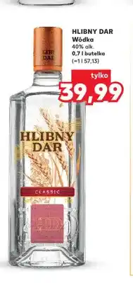Kaufland Wódka Hlibny Dar 40% oferta