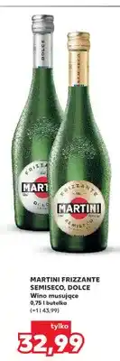 Kaufland Wino musujące Martini Frizzante Semiseco oferta