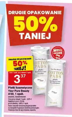 Twój Market Płatki kosmetyczne Your Pure Beauty owalne oferta