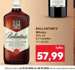 Kaufland Whisky Ballantine's oferta