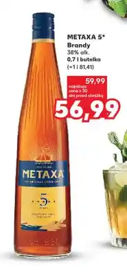 Kaufland Brandy Metaxa 5 oferta