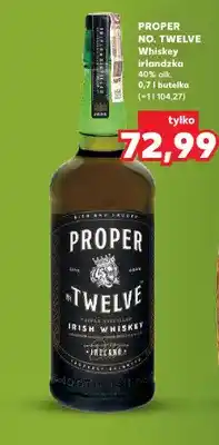 Kaufland Whiskey irlandzka Proper No. Twelve oferta