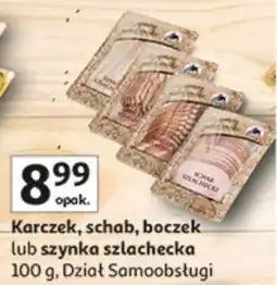 Auchan Karczek, schab, boczek lub szynka szlachecka oferta