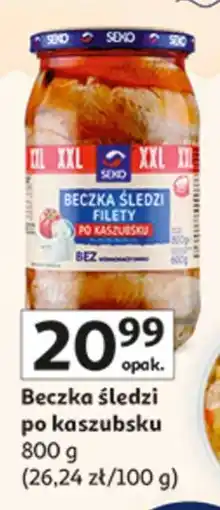 Auchan Beczka śledzi po kaszubsku oferta
