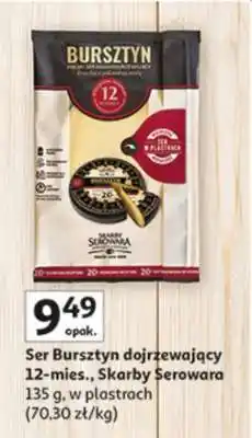 Auchan Ser Bursztyn dojrzewający 12-mies., Skarby Serowara oferta