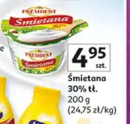 Auchan Président Śmietana oferta