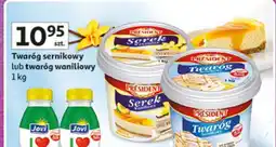Auchan Twaróg sernikowy lub twaróg waniliowy oferta