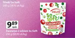 Auchan Żurawina z sokiem So Soft oferta