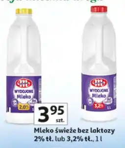 Auchan Mleko swieze bez laktozy oferta