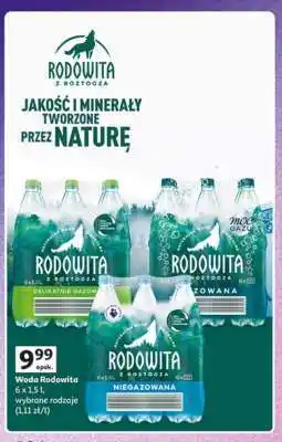 Auchan Woda Rodowita oferta
