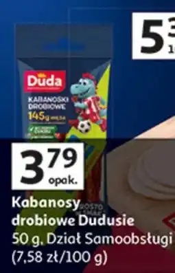 Auchan Kabanosy drobiowe Dudusie oferta