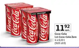 Auchan Coca-Cola lub Coca-Cola Zero oferta