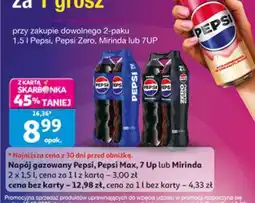 Auchan Napój gazowany Pepsi, Pepsi Max, 7 Up lub Mirinda oferta