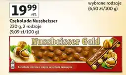 Auchan Czekolada Nussbeisser oferta
