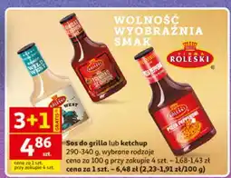 Auchan Roleski Sos do grilla lub ketchup oferta