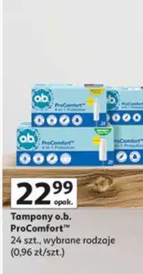 Auchan Tampony o.b. ProComfort oferta