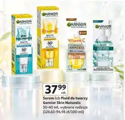 Auchan Serum lub fluid do twarzy Garnier Skin Naturals oferta