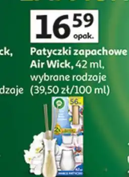 Auchan Patyczki zapachowe Air Wick oferta