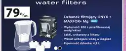 Auchan Dzbanek filtrujący ONYX + MAXFOR+ Mg oferta
