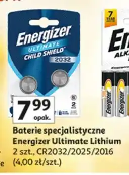 Auchan Baterie specjalistyczne Energizer Ultimate Lithium oferta