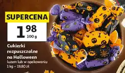 Auchan Cukierki rozpuszczalne na Halloween oferta