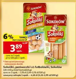 Auchan Sokoliki, paróweczki lub futbolówki, Sokołów oferta