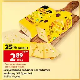 Auchan Ser Serenada radamer lub radamer wędzony SM Spomlek oferta