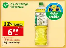 Auchan Olej rzepakowy oferta