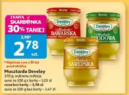 Auchan Musztarda Develey oferta