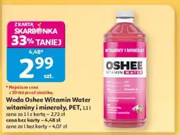 Auchan Woda Oshee Vitamin Water oferta