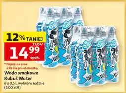 Auchan Woda smakowa Kubuś Water oferta