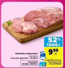 Carrefour Karkówka wieprzowa oferta