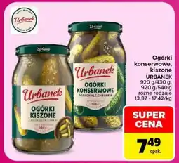 Carrefour Ogórki konserwowe, kiszone oferta