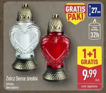 ALDI Znicz Serce średni oferta