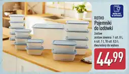 ALDI ROTHO Pojemniki do lodówki oferta