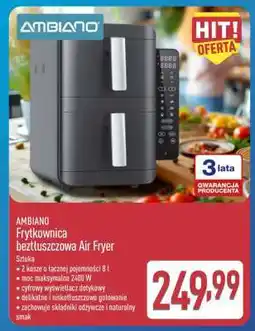 ALDI AMBIANO Frytkownica beztłuszczowa Air Fryer oferta