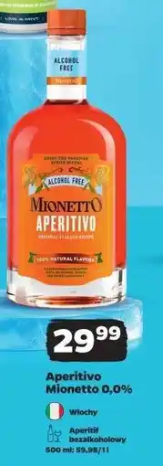Netto Aperitivo Mionetto 0,0% oferta